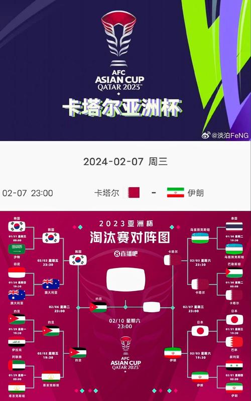 亚洲杯2024赛程时间表的相关图片